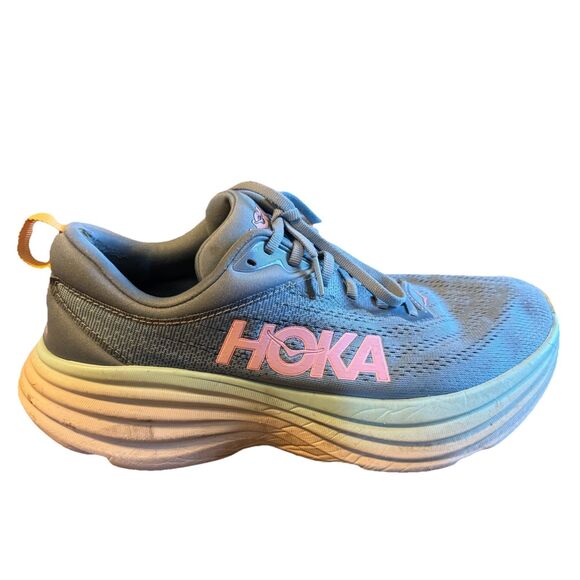 Hoka One Women’s One HOKA Bondi 8 Shadow Dusk Colorway Size 10B Running Walking - Picture 7 of 16